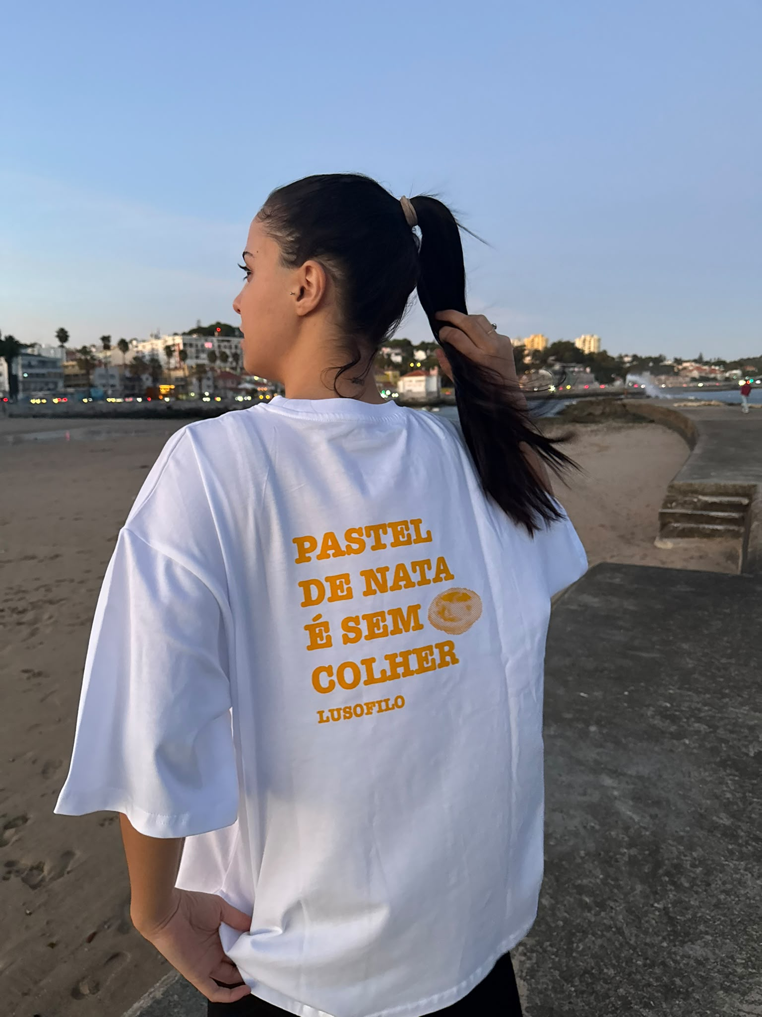 T-shirt branca LusoFilo — Imagem 2